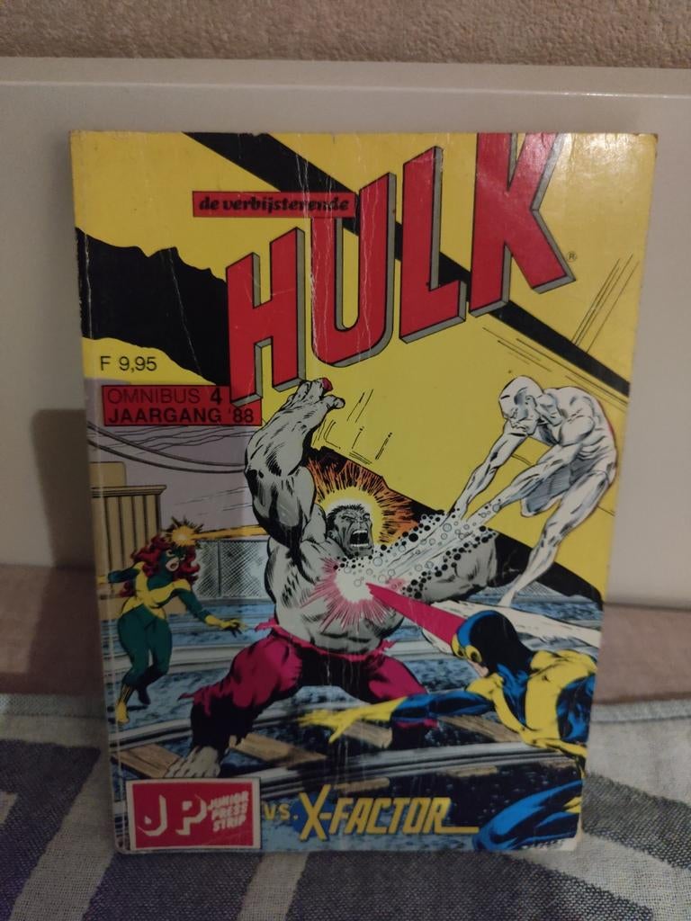 De Verbijsterende Hulk Omnibus 4 Jaargang '88 vs X-Factor, Eén stripboek, Ophalen of Verzenden, Gelezen, Diverse auteurs (Marvel Comics)