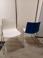 Eetkamerstoelen, Ophalen, Twee, Blauw, Zo goed als nieuw