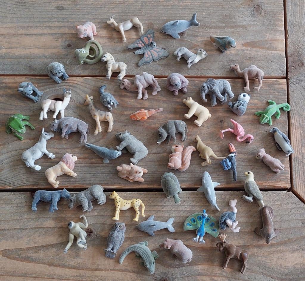 Troetels dierencollectie, 50 stuks, Plus, Ophalen of Verzenden