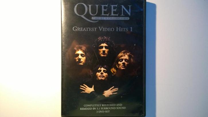 Queen - Greatest Video Hits 1 (2 DVD Box), Cd's en Dvd's, Dvd's | Muziek en Concerten, Zo goed als nieuw, Muziek en Concerten