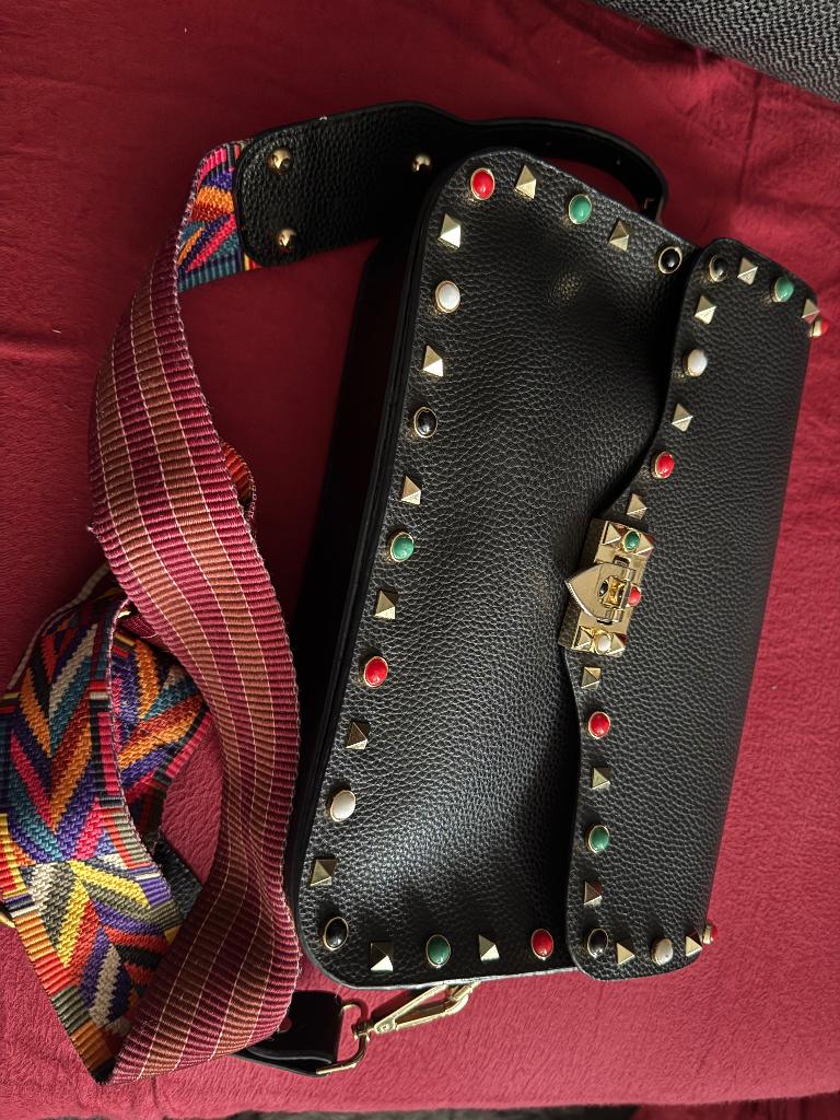 Valentino handtas, Ophalen of Verzenden, Zo goed als nieuw, Zwart, Handtas