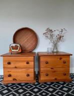 Nachtkastjes/houten ladekastjes, Ophalen, 45 tot 65 cm, Minder dan 55 cm