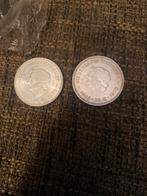 2x Zilveren 10 Gulden Munt 1945-1970 Juliana, Postzegels en Munten, Munten | Nederland, Koningin Juliana, Setje, Zilver, Ophalen of Verzenden