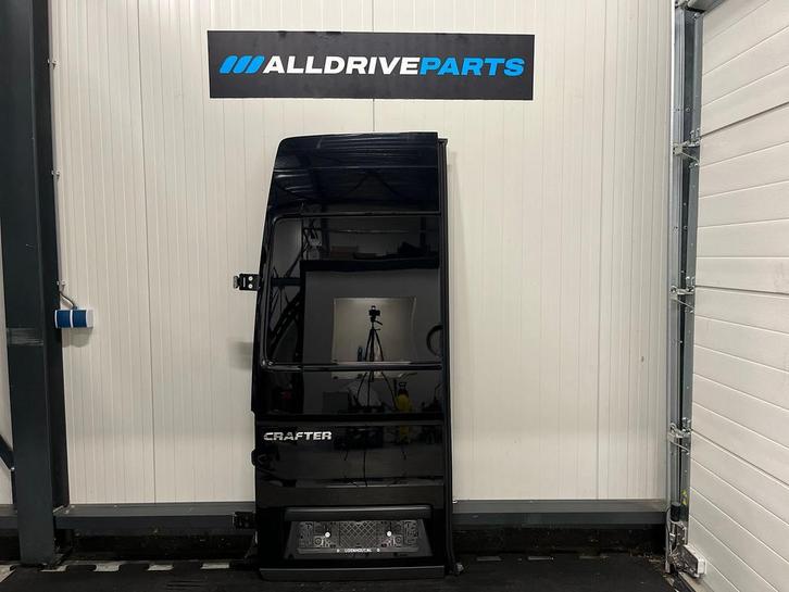 Volkswagen Crafter achterdeur links LC9X zwart 7C3827091BR, Auto-onderdelen, Carrosserie en Plaatwerk, Deur, Achter, Links, Gebruikt