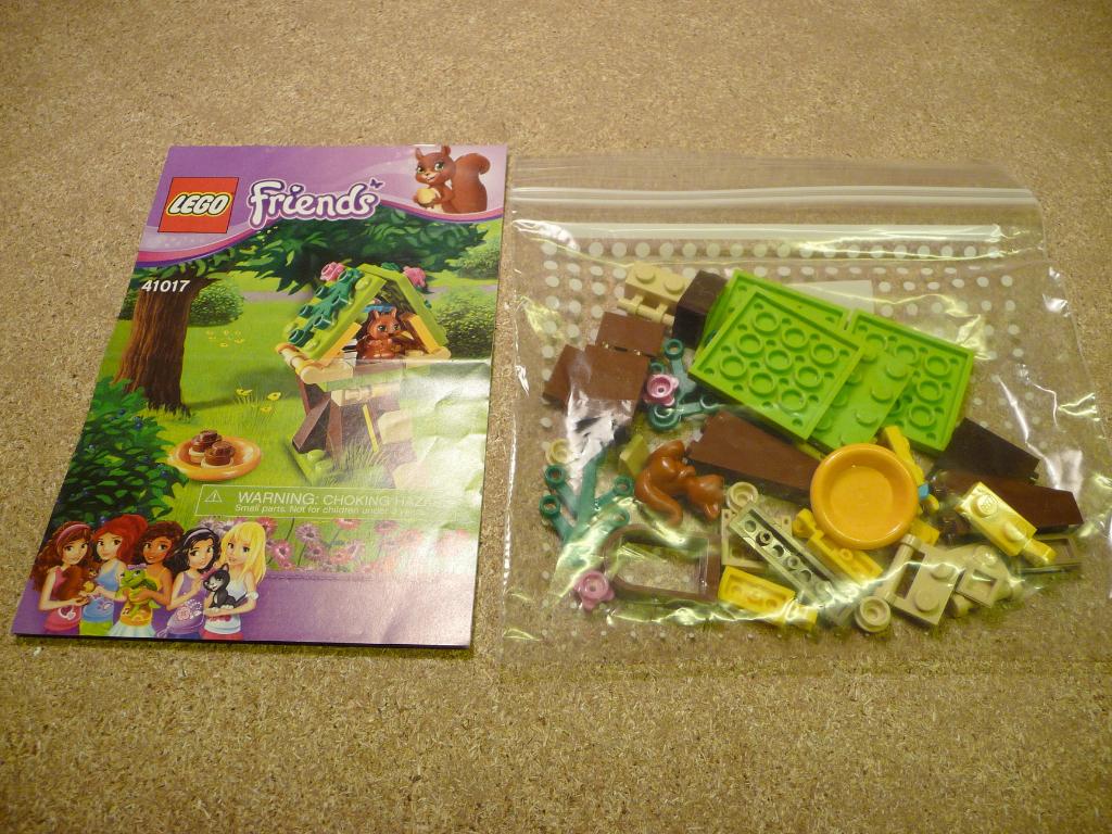 Lego [41017] Squirrel Tree House + [41018] Cat's Playground, Lego, Friends, Ophalen of Verzenden, Complete set