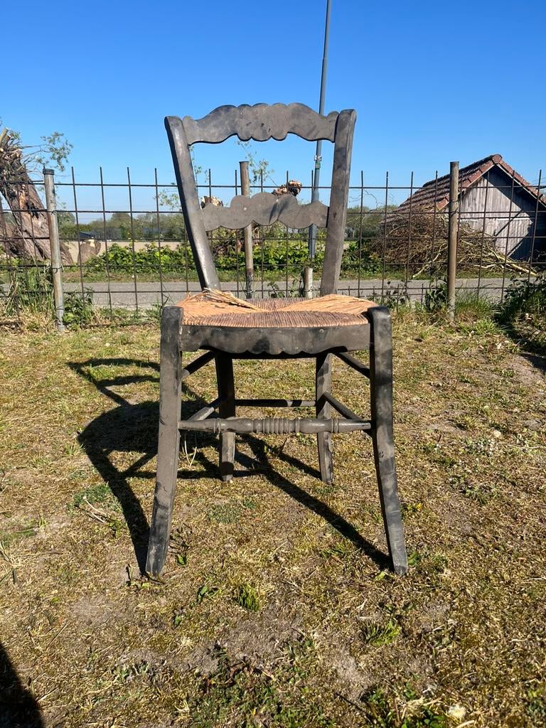 Antieke Biedermeier stoel, Antiek en Kunst, Antiek | Meubels | Stoelen en Banken, Ophalen
