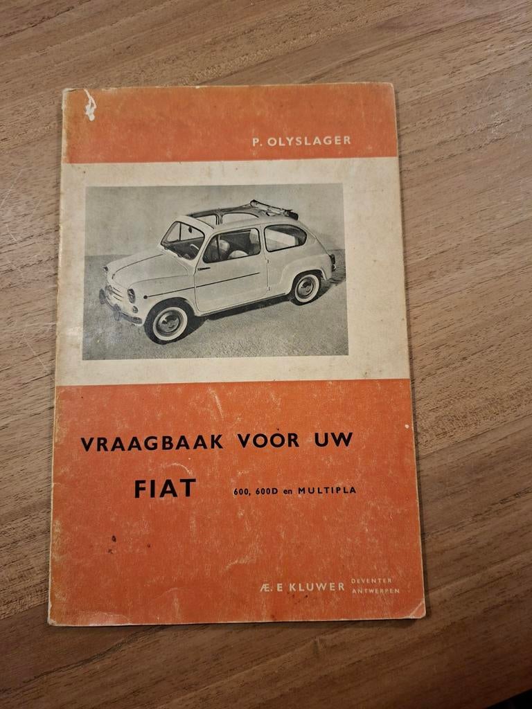Vraagbaak Fiat 600 600D en Multipla 1965, Verzenden