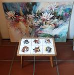 Tafeltje met HondenTegels, Ophalen of Verzenden