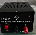 FX 1761 DC Omvormer 220 naar 13,8 volt 3-5 Amp, Ophalen of Verzenden, Gebruikt