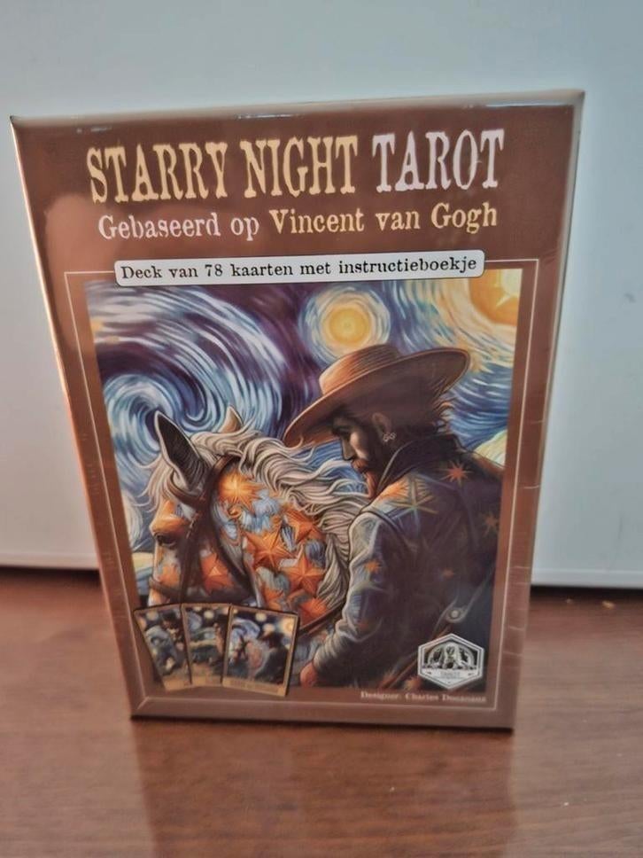 Tarrot dek nieuw, starry night gebaseerd op Vincent van Gogh, Ophalen, Nieuw