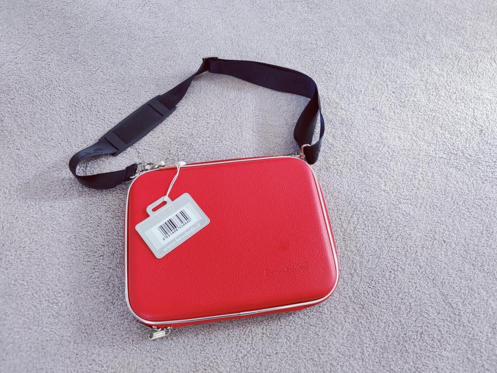 Bombata rode ipad laptop tas met handvat, Computers en Software, Laptoptassen, Ophalen of Verzenden, Nieuw