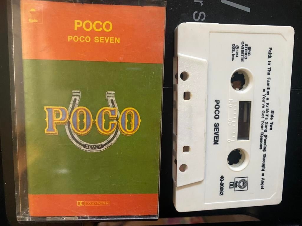 Cassette poco seven, Ophalen of Verzenden, Gebruikt, 1 bandje, Origineel