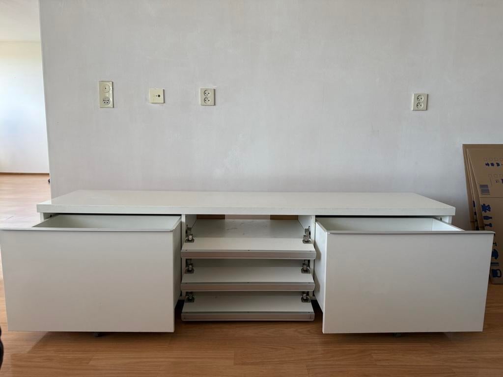 Tv kast met laatjes, Ophalen, Zo goed als nieuw, 25 tot 50 cm, Minder dan 100 cm