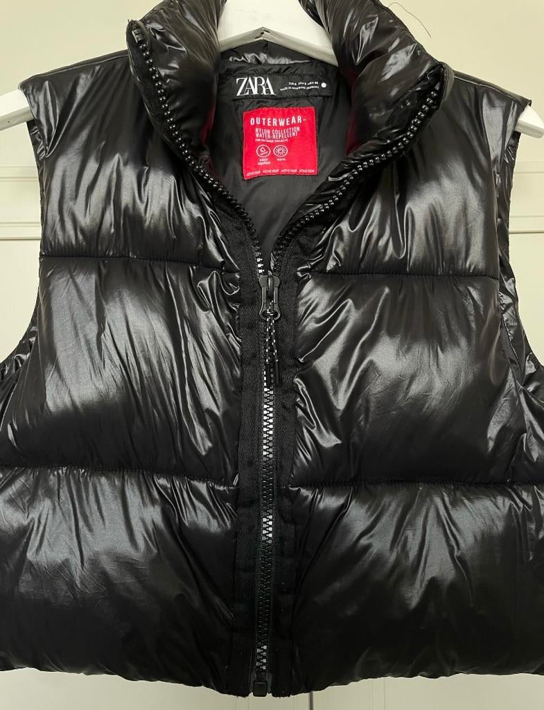 Zwarte bodywarmer, Kleding | Dames, Bodywarmers, Ophalen of Verzenden, Zo goed als nieuw, Maat 36 (S), Zara