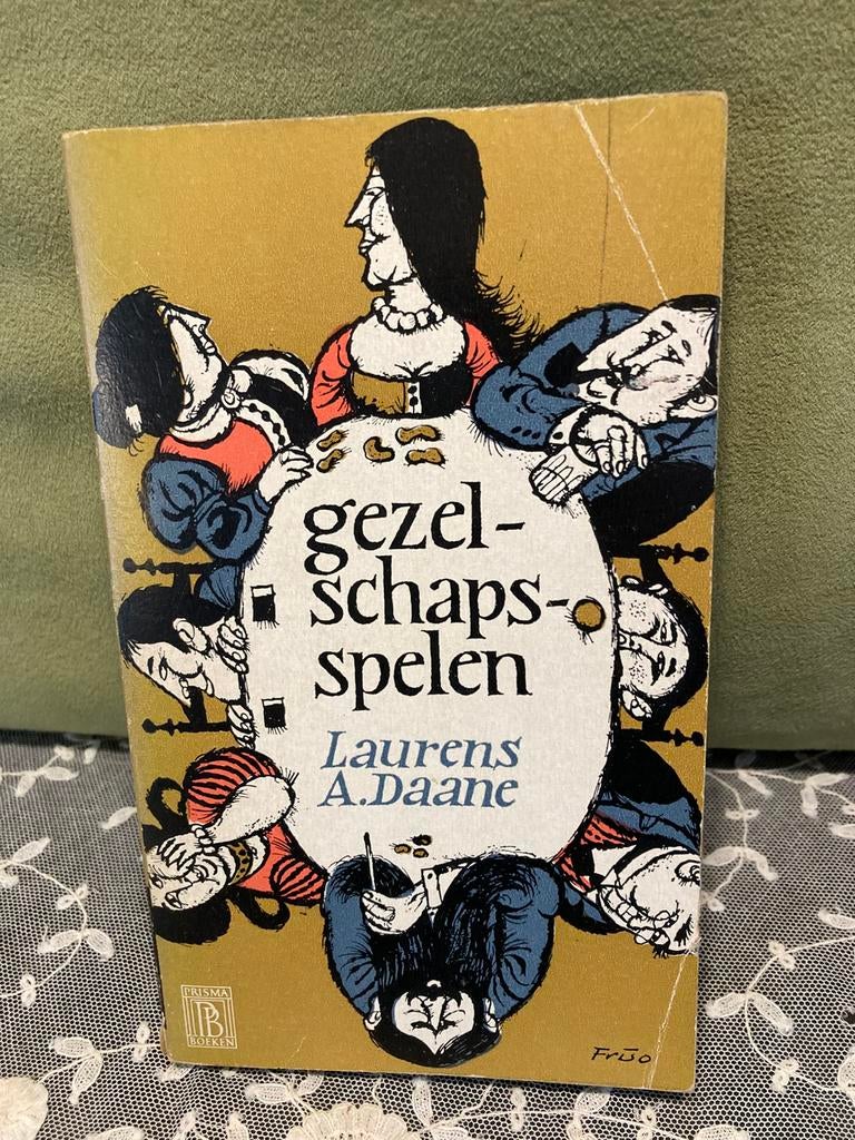 Vintage boekje gezelschapsspelen 1961 (120224), Ophalen of Verzenden, Gelezen, Overige onderwerpen