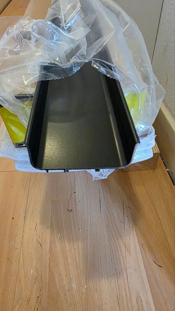 3 mtr. mat zwarte greeplijst voor greeploze keuken, Ophalen, Minder dan 50 cm, 200 cm of meer, Zwart