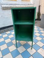 Vintage metalen kastje - Groen - 82x35x35 cm, Antiek en Kunst, Antiek | Meubels | Kasten, Ophalen