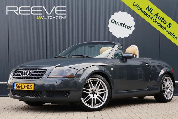 Audi TT Roadster 1.8 5V Turbo QUATTRO 180pk | NL Auto | Leer, Auto's, Audi, Bedrijf, Te koop, TT, 4x4, ABS, Airbags, Airconditioning