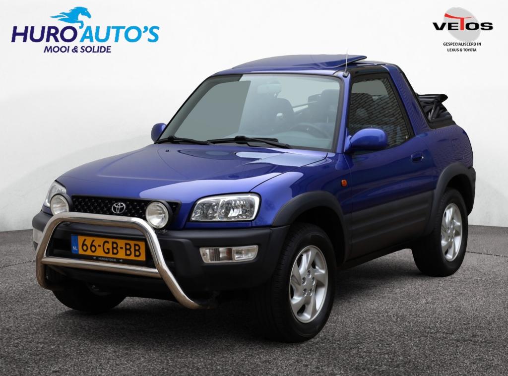Toyota Funcruiser RAV4 2.0i Softtop (bj 2000), Auto's, 1998 cc, Elektrische ramen, Cabriolet, Bedrijf