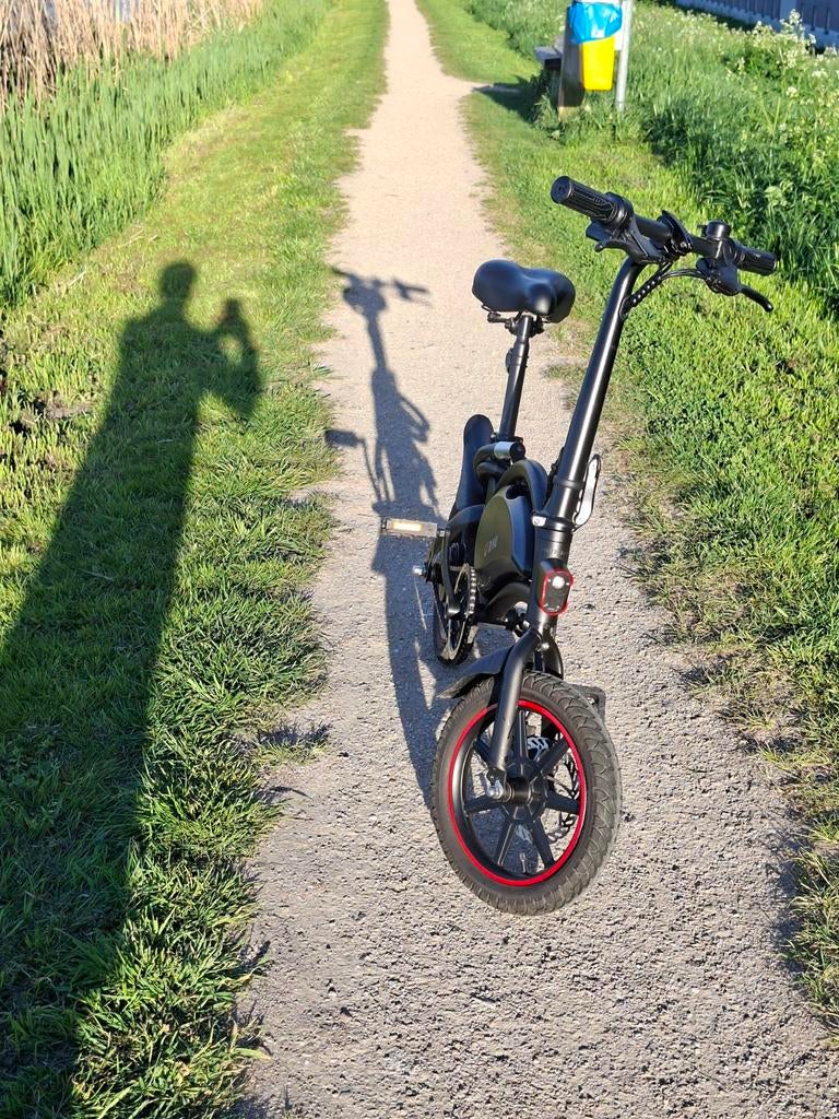 Moovway DYU d3f, Fietsen en Brommers, Elektrische fietsen, Zo goed als nieuw, Minder dan 47 cm, 30 tot 50 km per accu, Ophalen