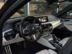 BMW 5-serie M550i xDrive High Executive 4.4 V8 462PK/MASSAGE, Automaat, Gebruikt, 2000 kg, 4395 cc