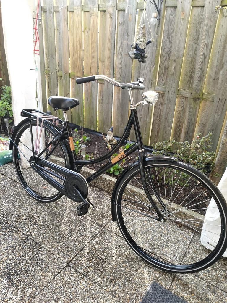 Mooie ALDO Omafiets 28" 50cm RIJKLARE TOPCONDITIE!, Terugtraprem, Zo goed als nieuw, 50 tot 53 cm, Ophalen