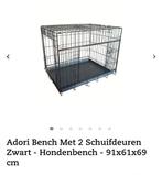 Adori hondenbench 91x61x69, Dieren en Toebehoren, Hondenbenches, Ophalen, Gebruikt