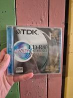 TDK CD-R80 Metallic CD-Recordable 700MB 80min, Ophalen of Verzenden, Nieuw, Cd, TDK