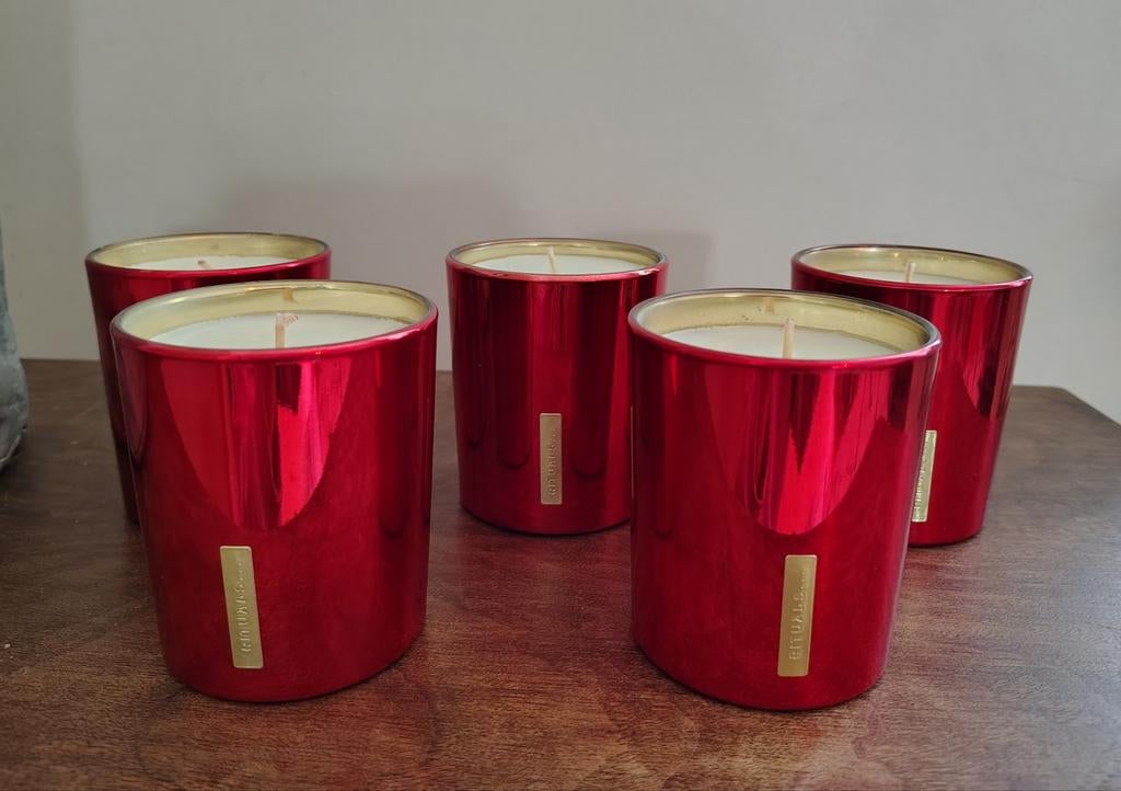 Rituals Good Fortune geurkaars, patchouli/mandarijn. Nieuw, Ophalen of Verzenden, Nieuw, Overige materialen, Minder dan 25 cm