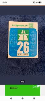 Gezocht 2x vignet met bon, Tickets en Kaartjes, Autovignetten, Twee personen