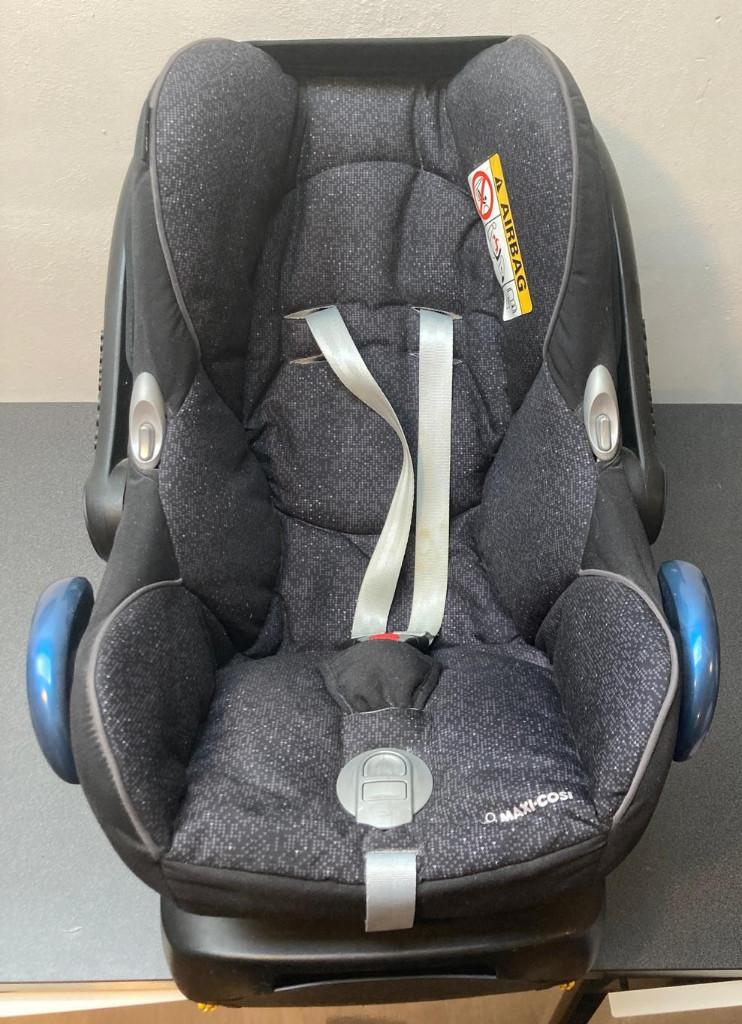 auto stoeltje met slede, Ophalen, Autogordel, Slaapstand, Zo goed als nieuw