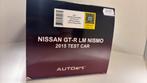 Nissan gt-r lm nismo 2015 test car autoart 1.18, Ophalen of Verzenden, Autoart, A, A