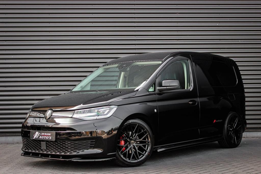 Volkswagen Caddy Cargo 2.0 TDI 199PK DSG JB-EDITION / MAXTRO, Auto's, Voorwielaandrijving, 4 cilinders, Volkswagen, Zwart