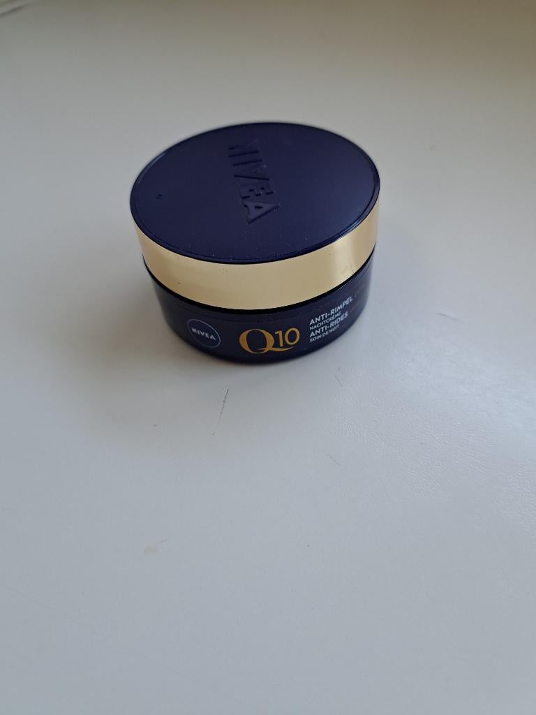 NIVEA Q10  anti rimpel NACHT creme, Ophalen of Verzenden, Nieuw, Gehele gezicht, Verzorging