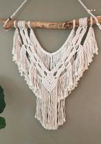 Unieke handgemaakte macrame wandhanger, Beige, Textiel, Nieuw, Ophalen of Verzenden