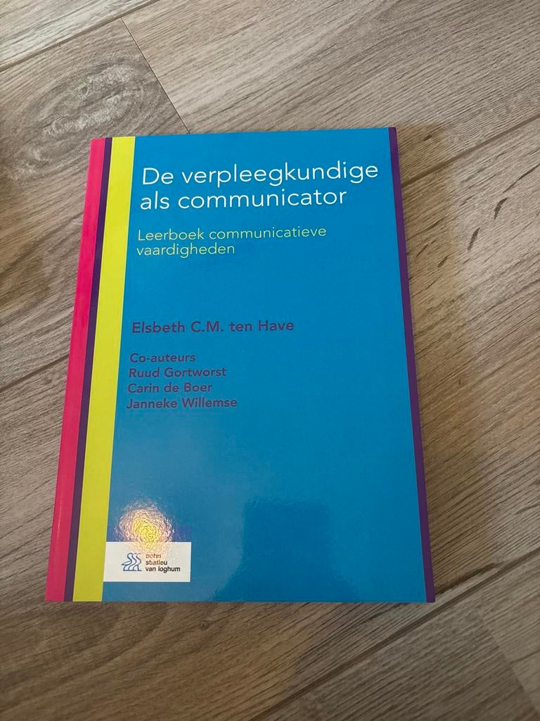 De verpleegkundige als communicator - Leerboek, Ophalen of Verzenden, Gamma, Zo goed als nieuw, HBO