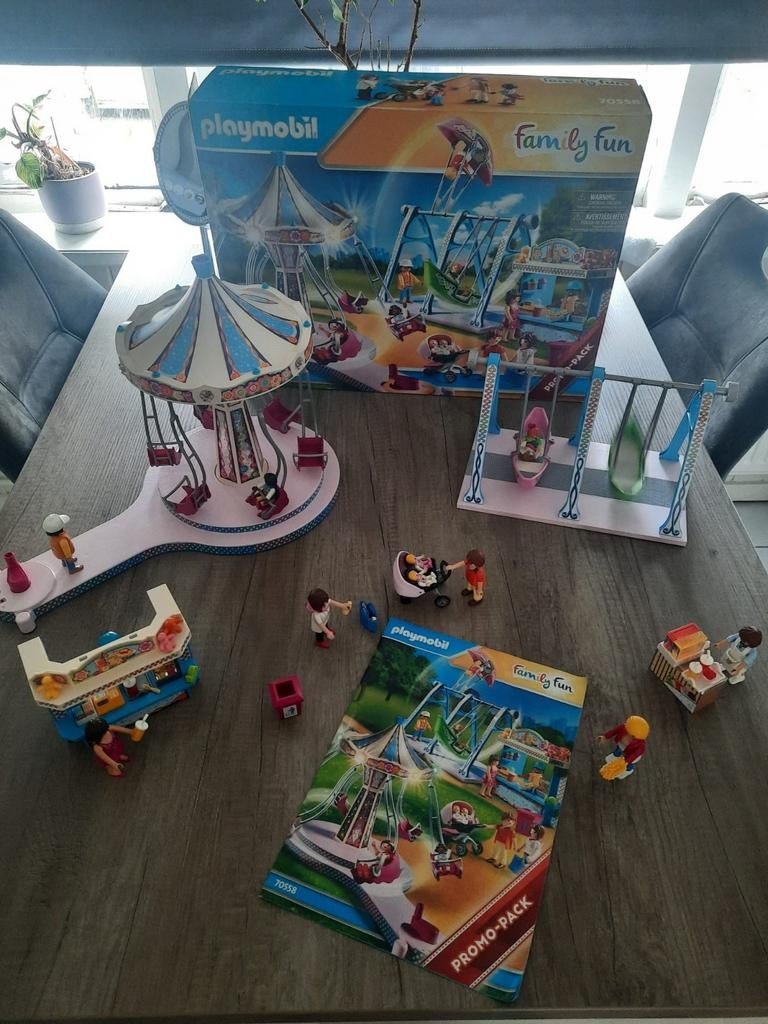 Playmobil Family Fun Pretpark 70558 Complete Set, Ophalen of Verzenden