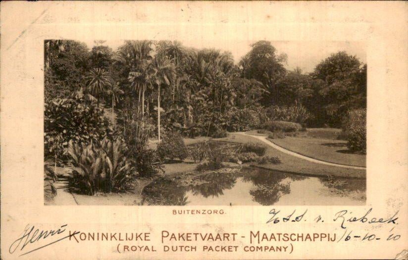 Nederlands Indië - Paketvaart Mij - Buitenzorg - 1910, Verzamelen, Verzenden, Voor 1920, Gelopen