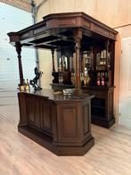 Luifelbar - hemelbar - huisbar van donker mahoniehout, Ophalen, Gosemengelsstraat, Info@chesterfieldjunkie.nl, Zo goed als nieuw