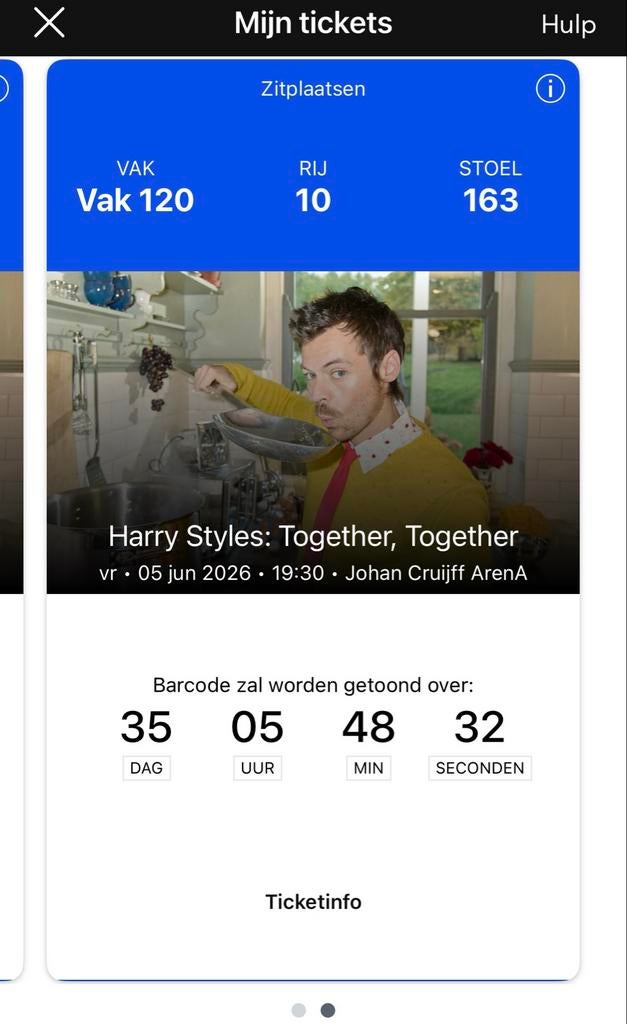 Harry styles 5 juni 1ste rang, Tickets en Kaartjes, Concerten | Pop, Twee personen, Juni