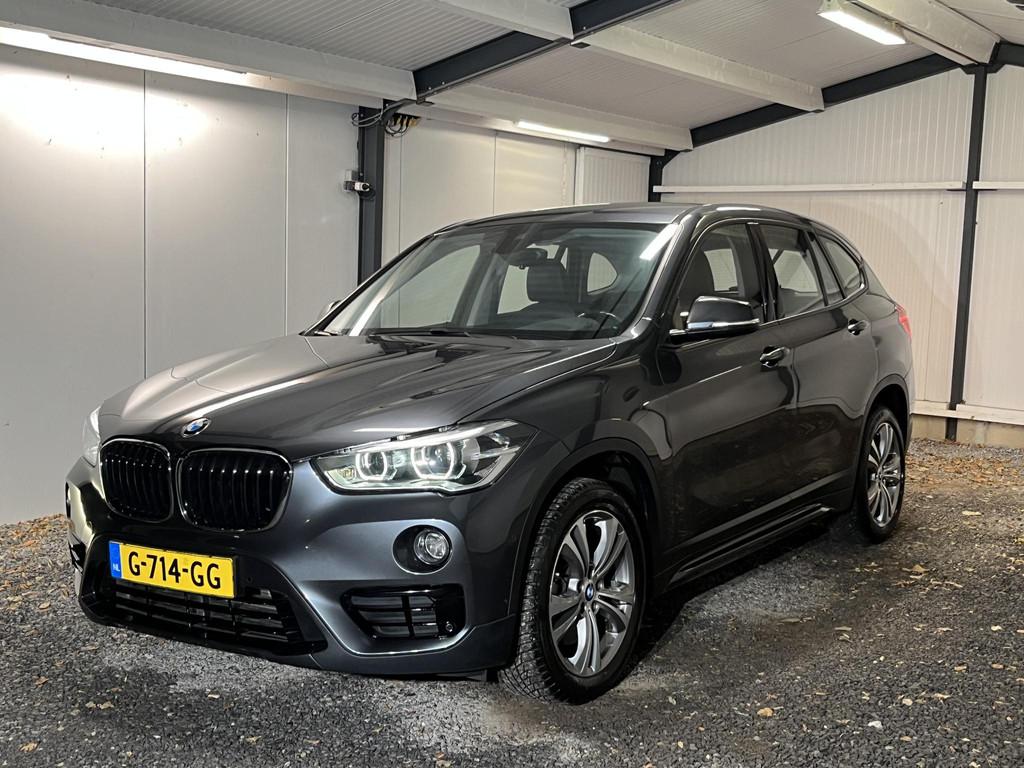 BMW X1 XDrive20i HIGH EXE AUTOMAAT 192PK 6-2016..NAVI LEDER, 1998 cc, Gebruikt, 2000 kg, Leder