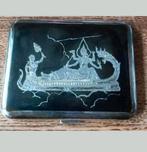 Bangkok Niello sterling zilveren sigaretten doosje, Ophalen of Verzenden