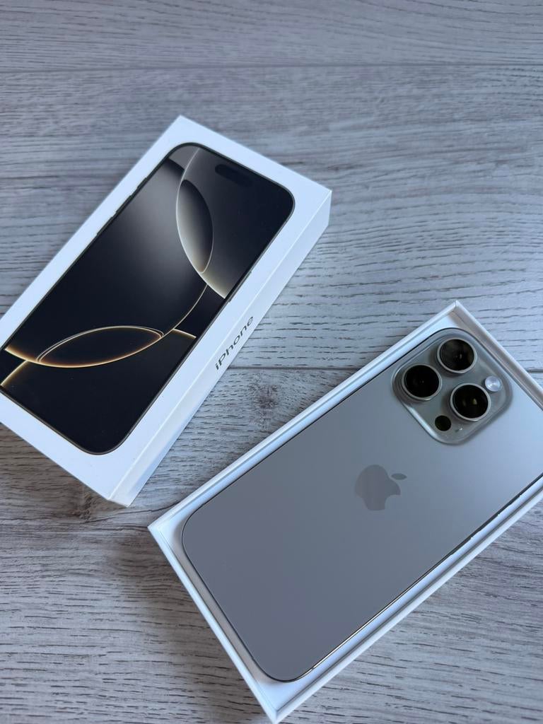 Iphone 16 Pro silver, Telecommunicatie, Mobiele telefoons | Apple iPhone, Zonder simlock, Zilver, Ophalen, IPhone 16 Pro