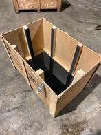 houten kisten met deksel transportkisten verhuisboxen, Ophalen of Verzenden, Gebruikt