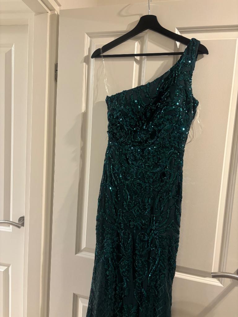 Gala jurk, Kleding | Dames, Galajurk, Zo goed als nieuw, Groen, Ophalen