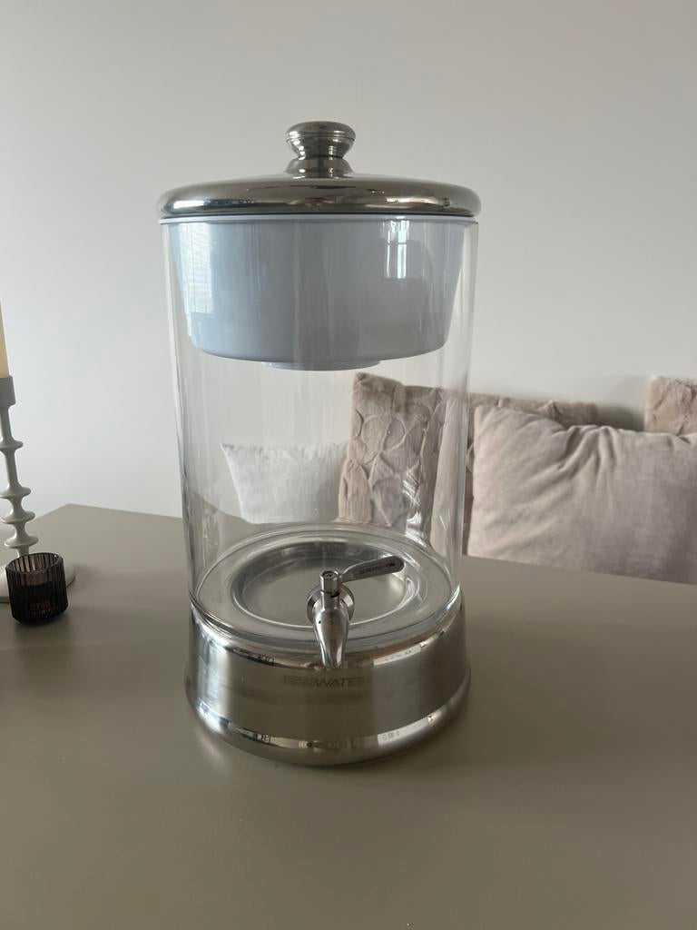 Zerowater systeem 9 liter glas zero water, Ophalen of Verzenden, Zo goed als nieuw
