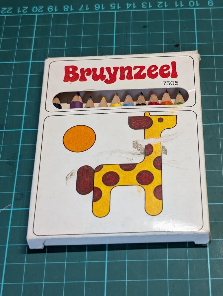 Bruynzeel 7505 kleurpotloden, Verzamelen, Ophalen of Verzenden, Gebruikt