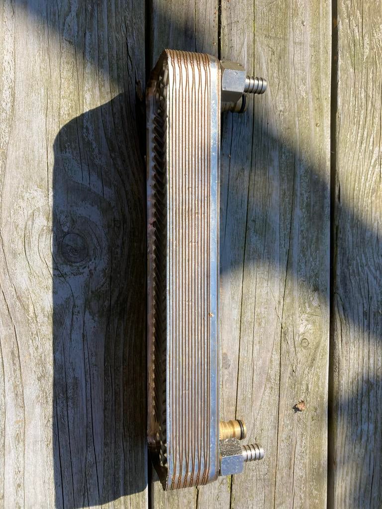 Platenkoeler 12 of 14 platen voor bierbrouwen., Hobby en Vrije tijd, Overige Hobby en Vrije tijd, Ophalen of Verzenden, Gebruikt