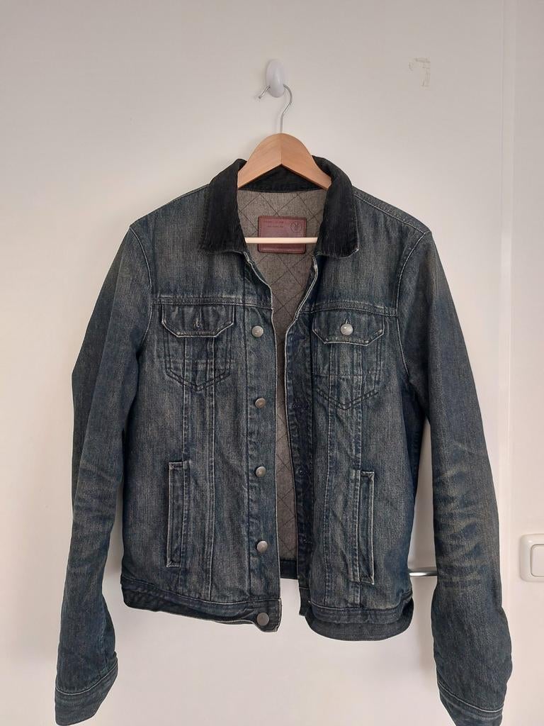 AllSaints spijkerjasje, Blauw, AllSaints, Jasje, Gedragen