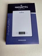 Moments Keukenweegschaal Wit - Nieuw, Minder dan 10 kg, Keukenweegschaal, Nieuw, Ophalen of Verzenden
